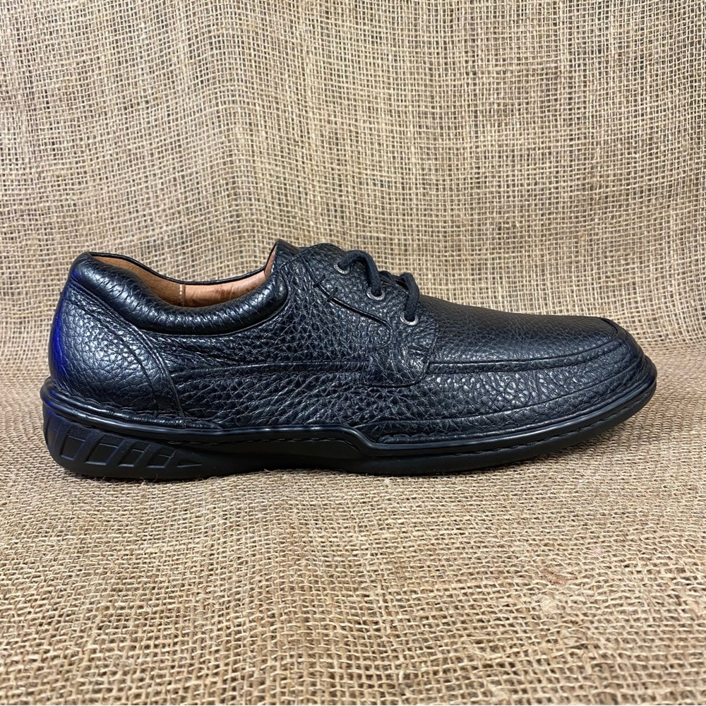 Propet Black Oxfords Shoes Comfort Support Leather Lace Up Men's Size 15 D - Picture 6 of 10